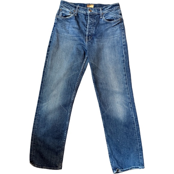 MOTHER The Tomcat Ankle “Roasting Nuts” Jeans 🌞 Embroidered Sun | Size 28 - Picture 6 of 16